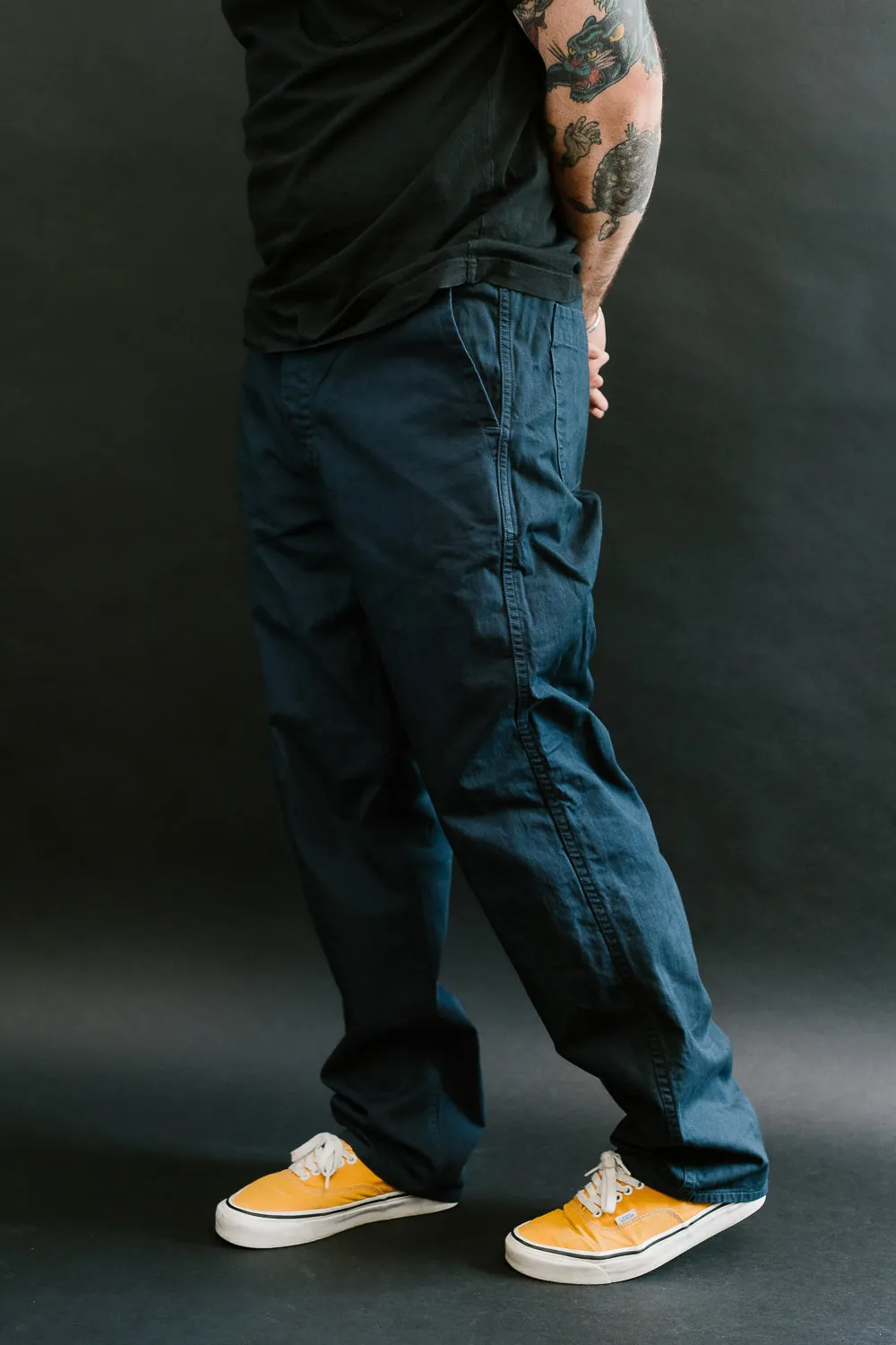 03-5000-02 - French Work Pant - Navy