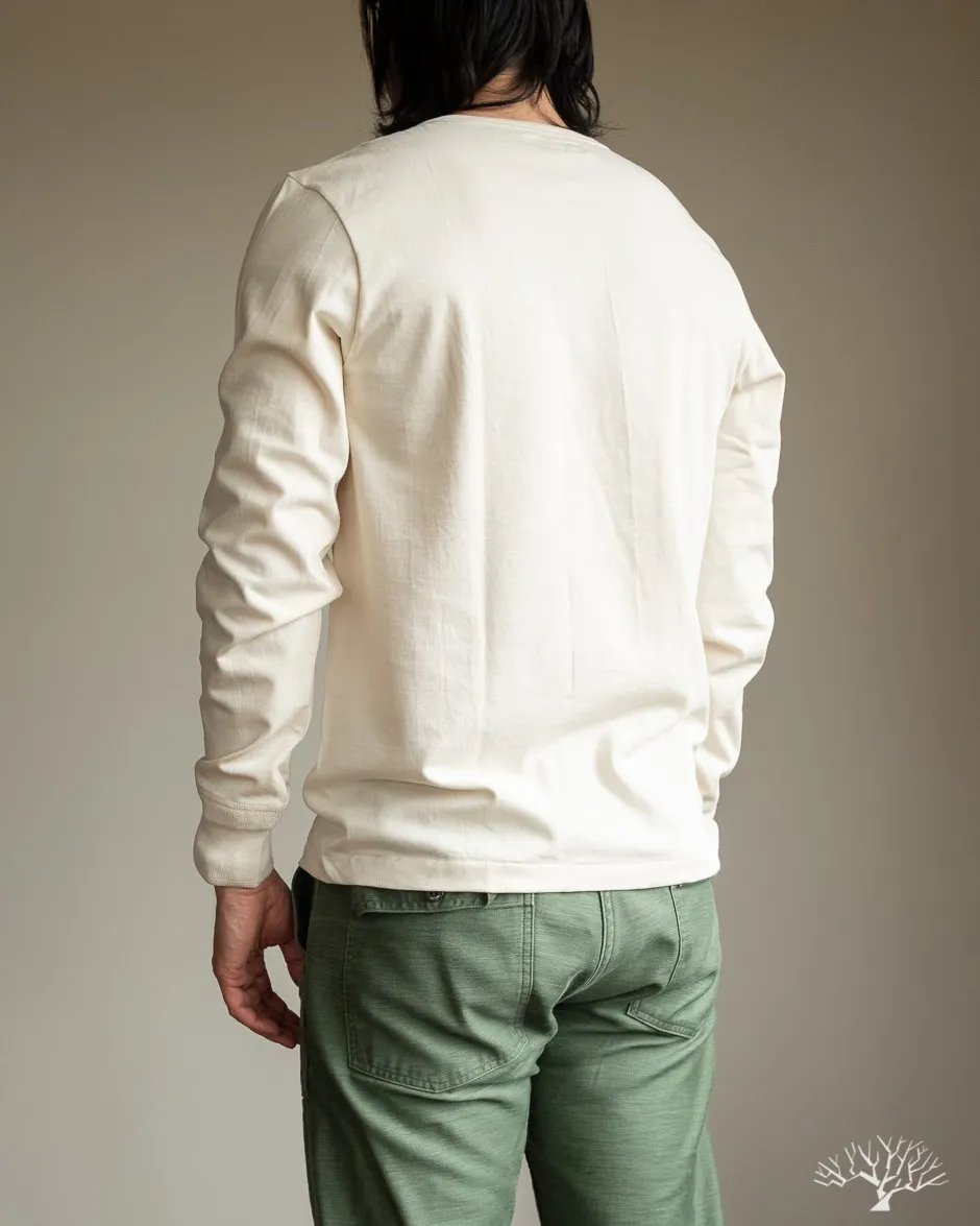 206 Long Sleeve Henley - Nature