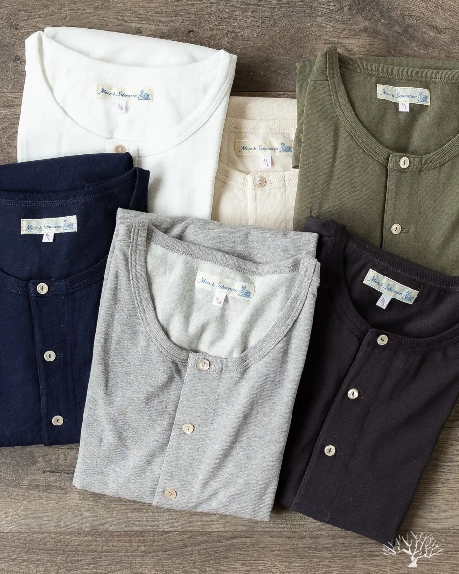 206 Long Sleeve Henley - Nature