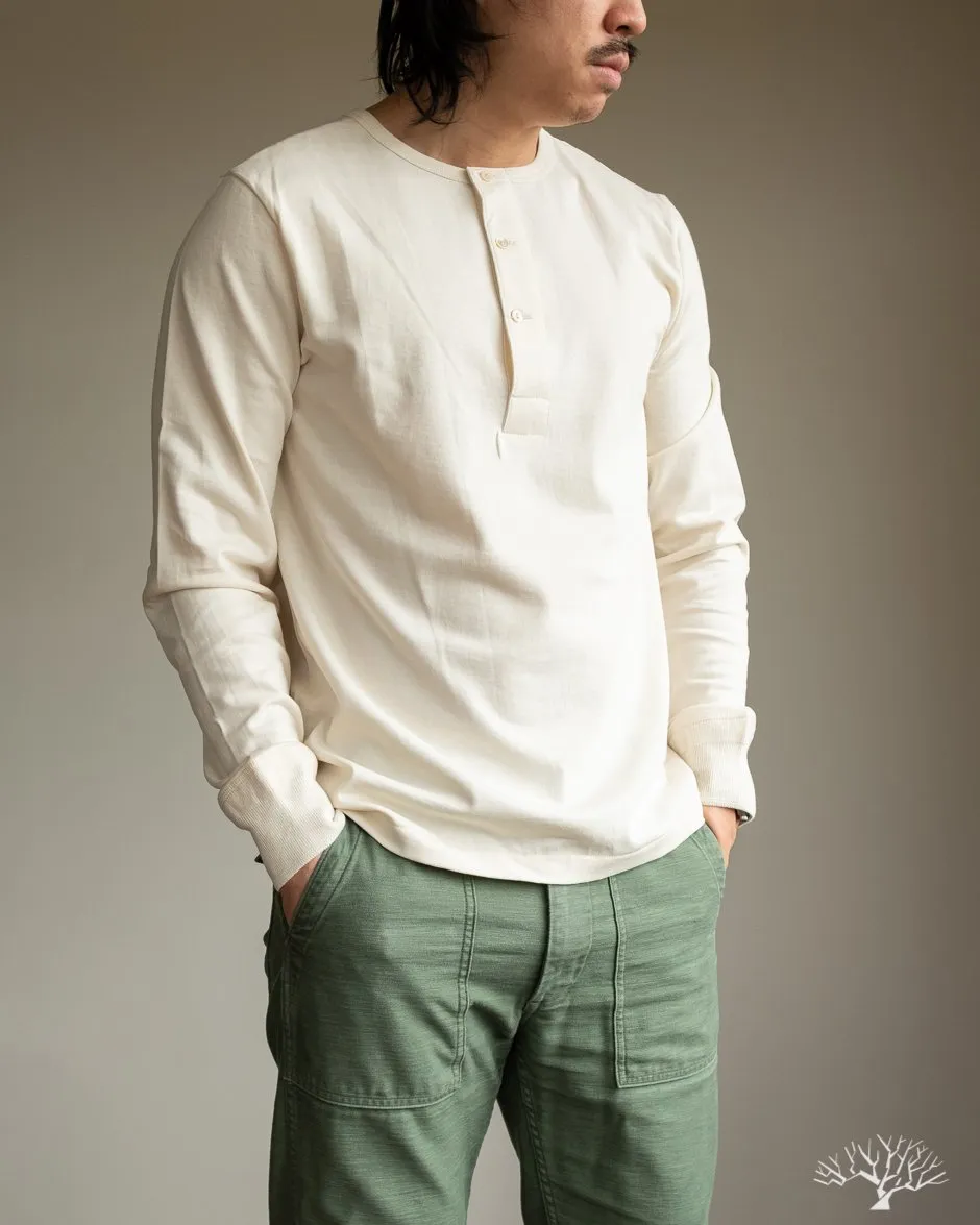 206 Long Sleeve Henley - Nature