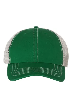 47 Brand Mens Trawler Snapback Hat - Kelly Green/Stone