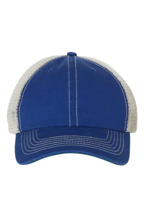 47 Brand Mens Trawler Snapback Hat - Royal Blue/Stone