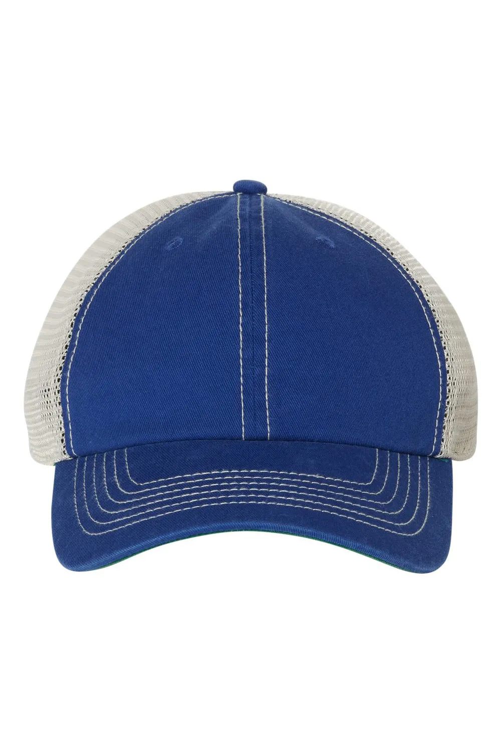 47 Brand Mens Trawler Snapback Hat - Royal Blue/Stone