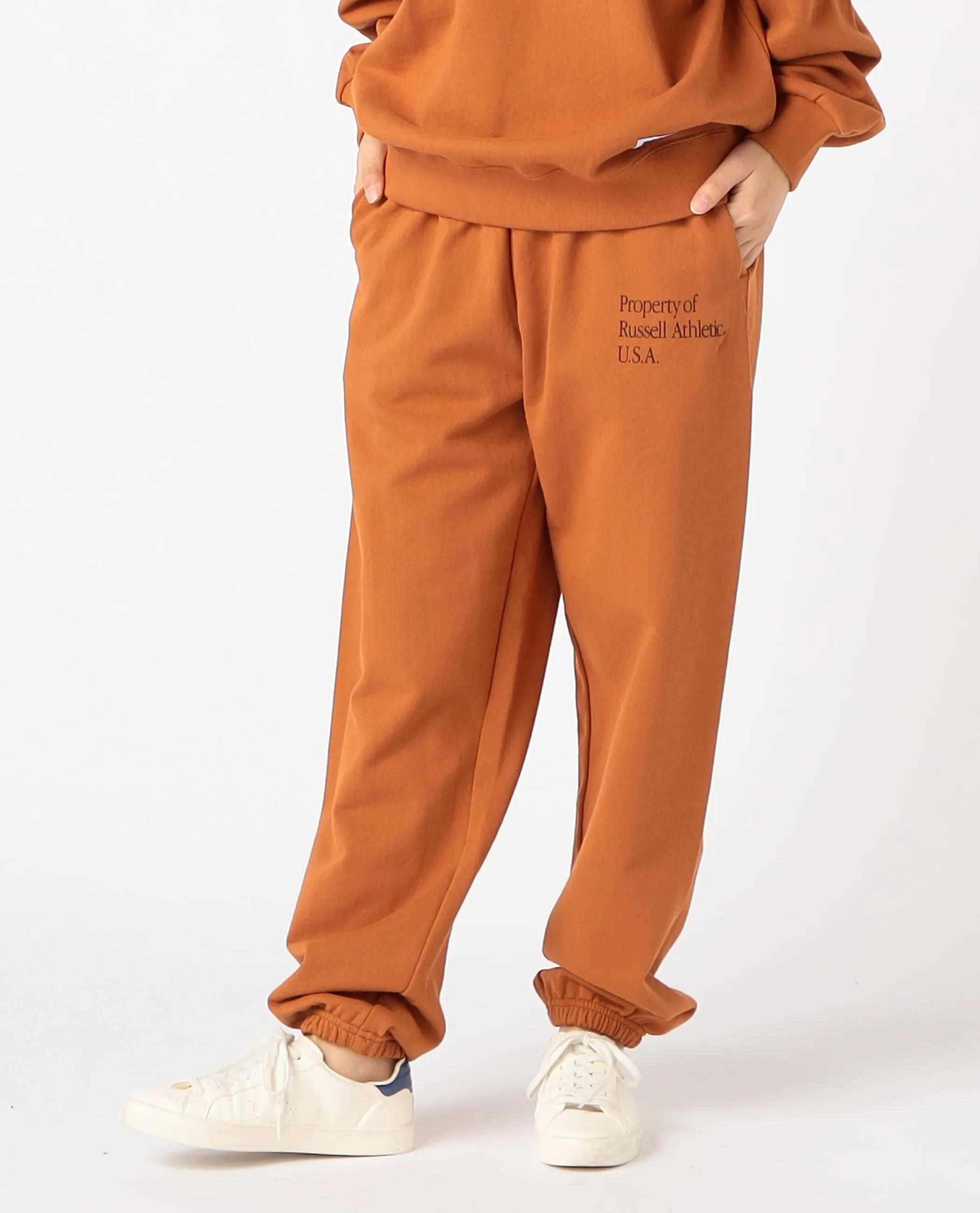 80s Print Sweat Pants〈RC-23018-PT〉 TEXAS ORANGE