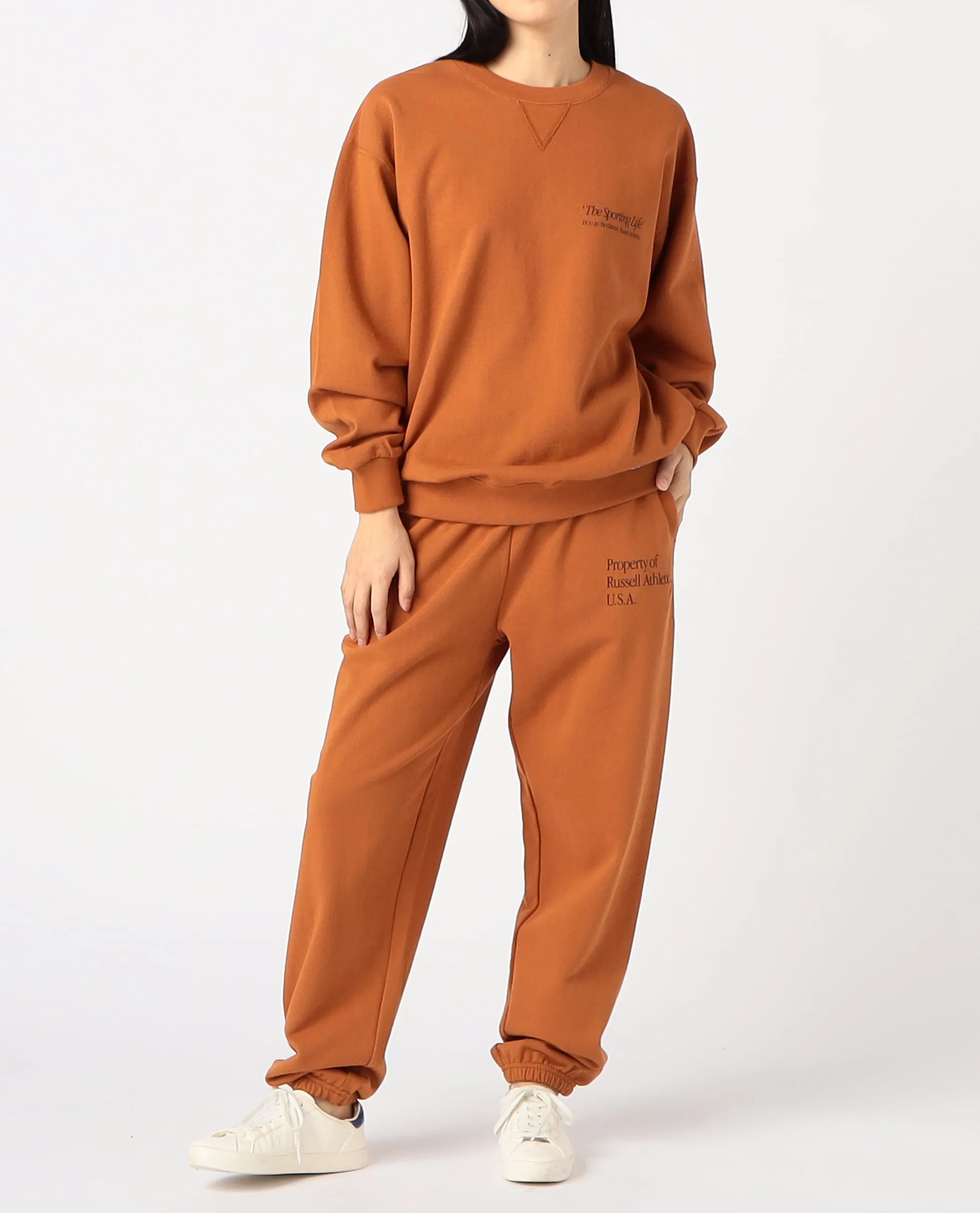 80s Print Sweat Pants〈RC-23018-PT〉 TEXAS ORANGE
