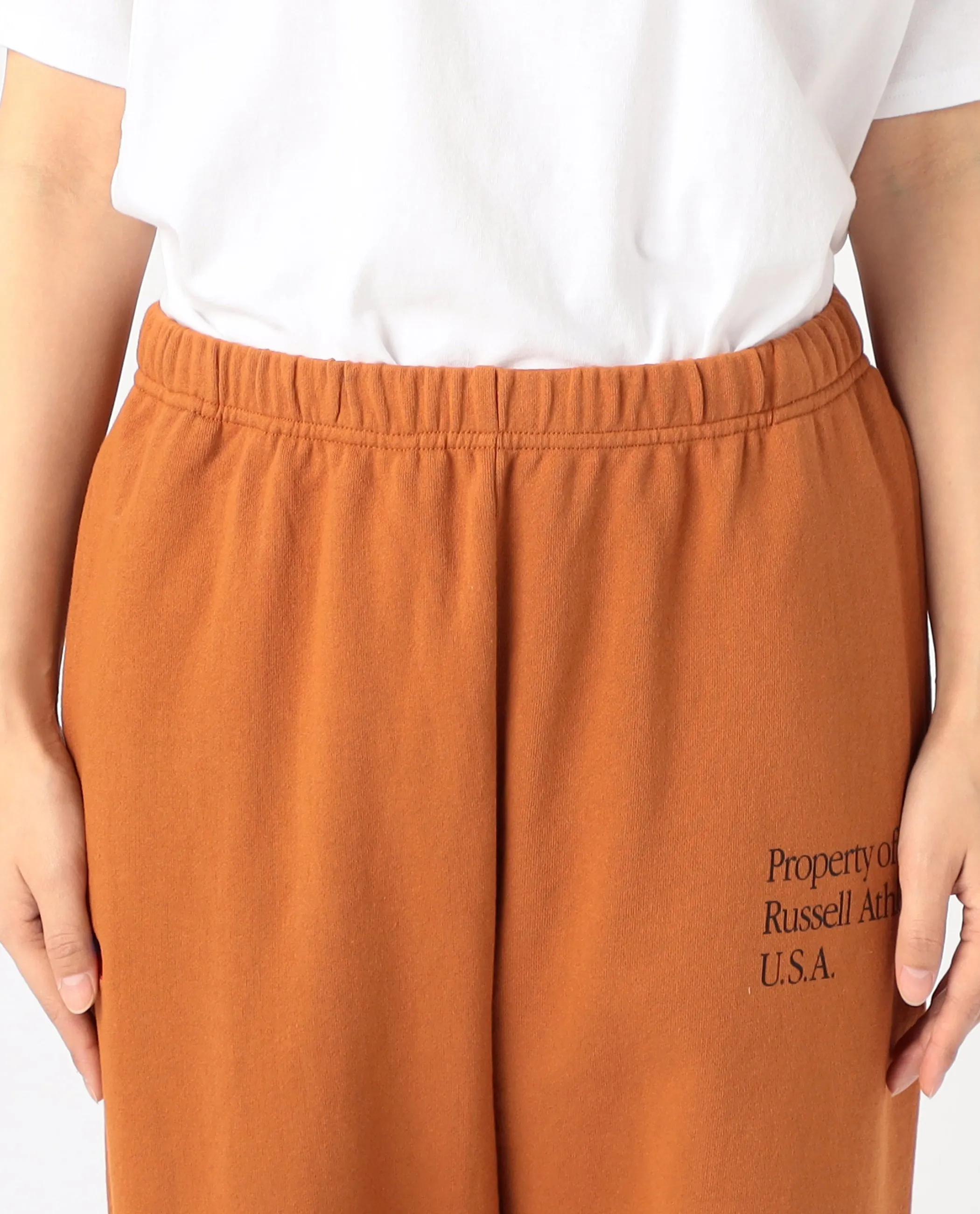 80s Print Sweat Pants〈RC-23018-PT〉 TEXAS ORANGE