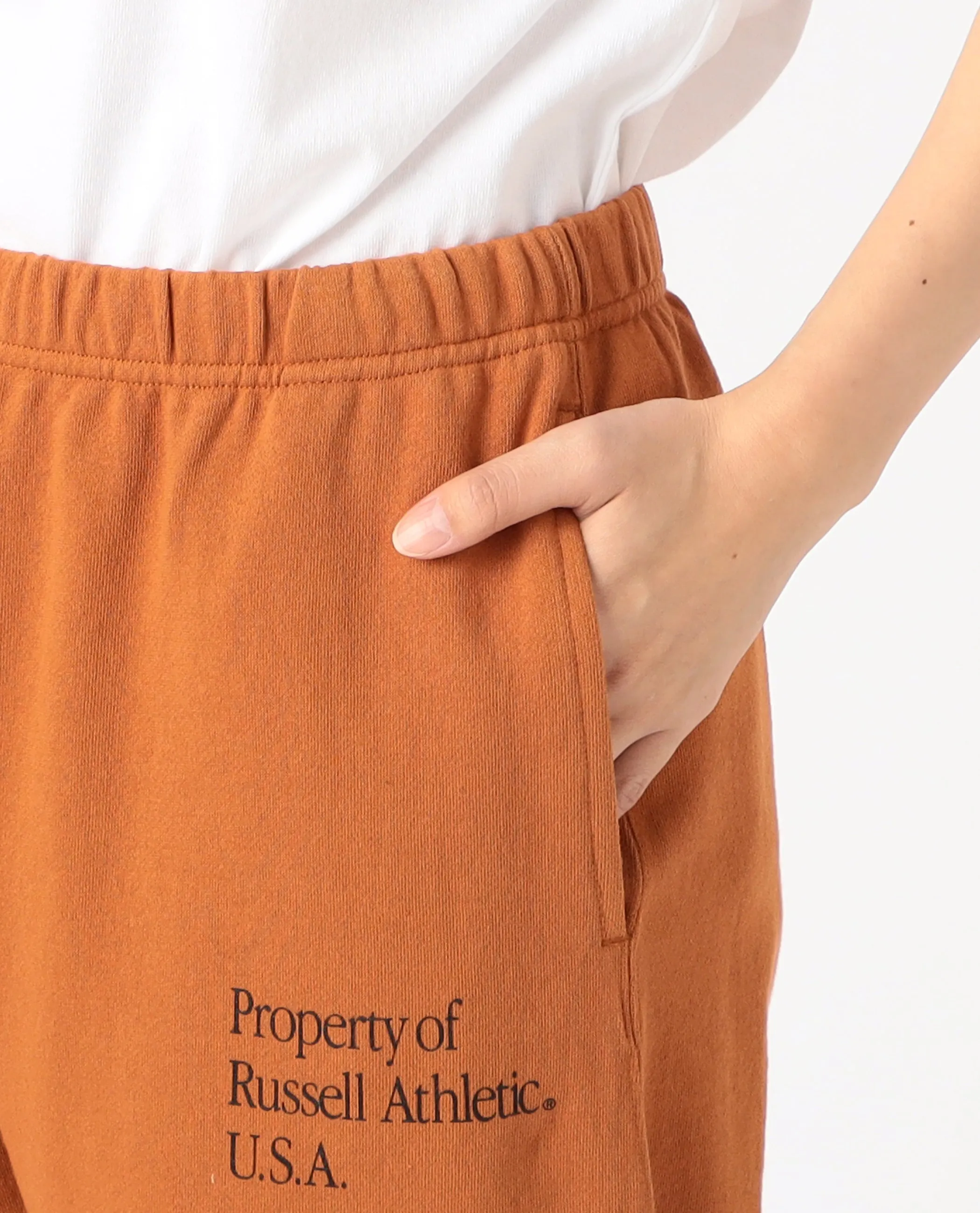80s Print Sweat Pants〈RC-23018-PT〉 TEXAS ORANGE