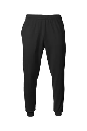 A4 Mens Sprint Tech Fleece Jogger Sweatpants w/ Pockets - Black