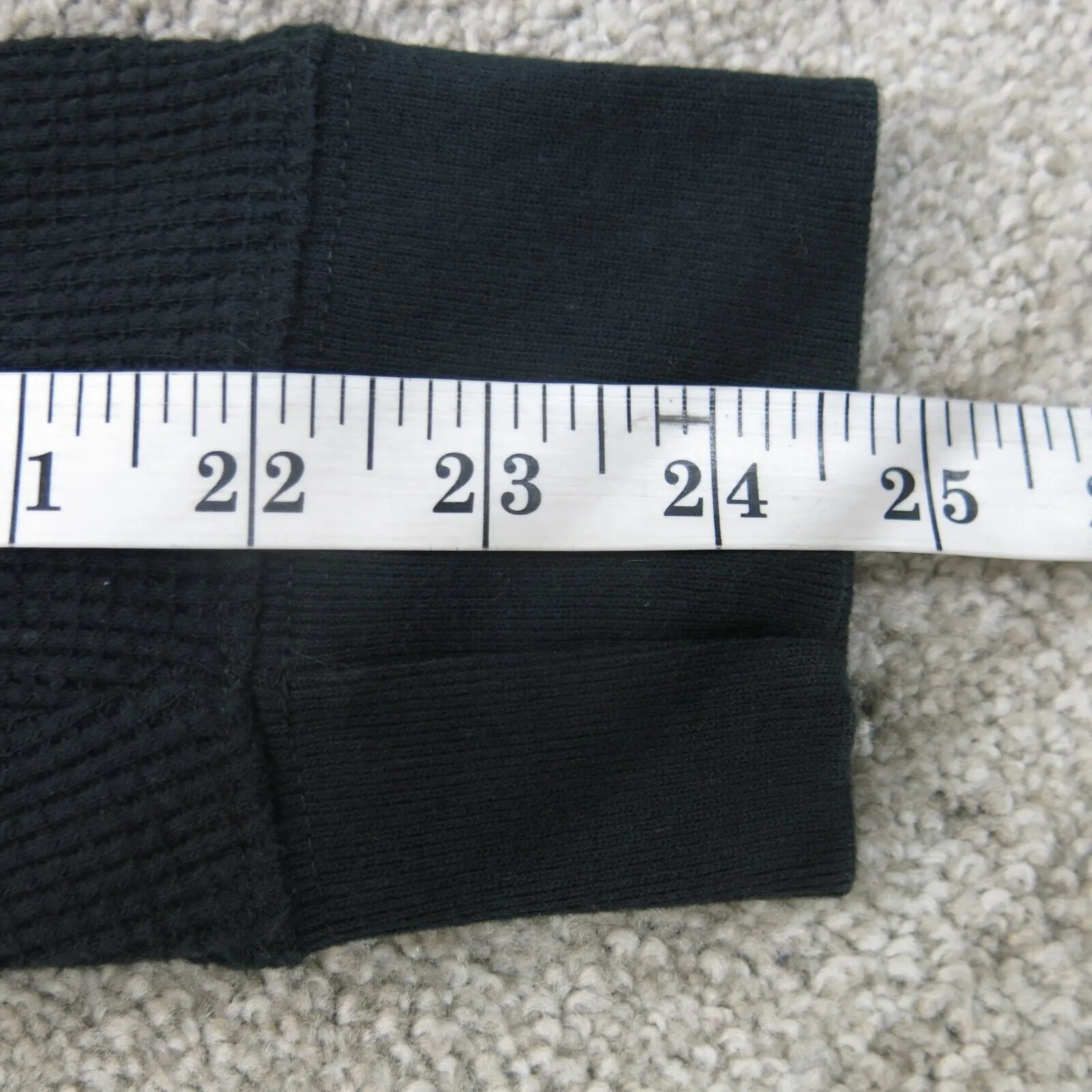 Abercrombie & Fitch Shirt Mens M Black Long Sleeve Casual Outdoors Henley Tee