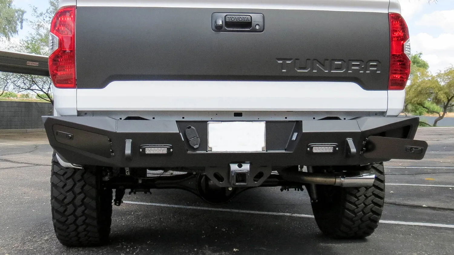 ADD HoneyBadger Rear Bumper w/ Integrated Toolbox - 2014  Tundra