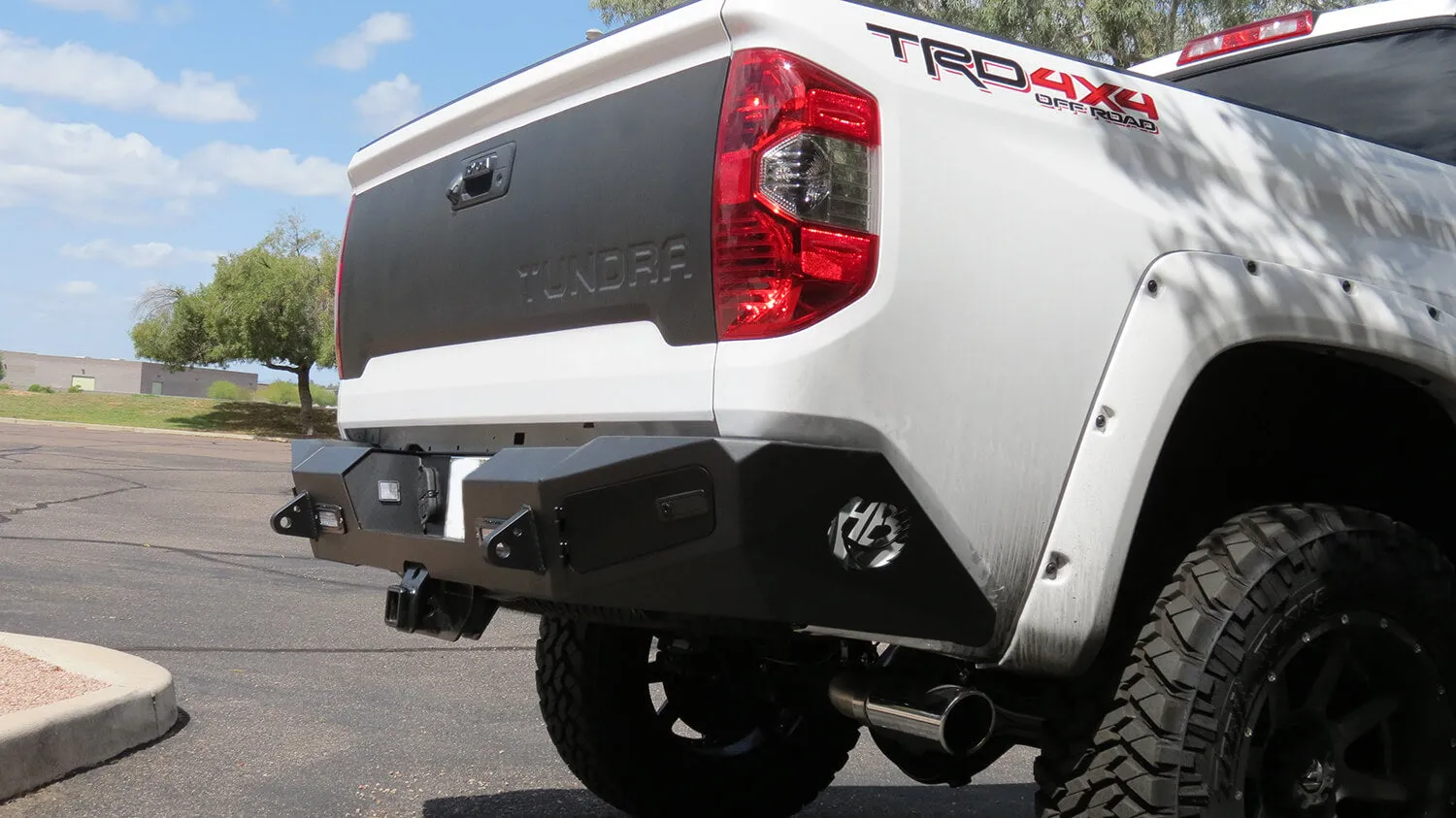 ADD HoneyBadger Rear Bumper w/ Integrated Toolbox - 2014  Tundra
