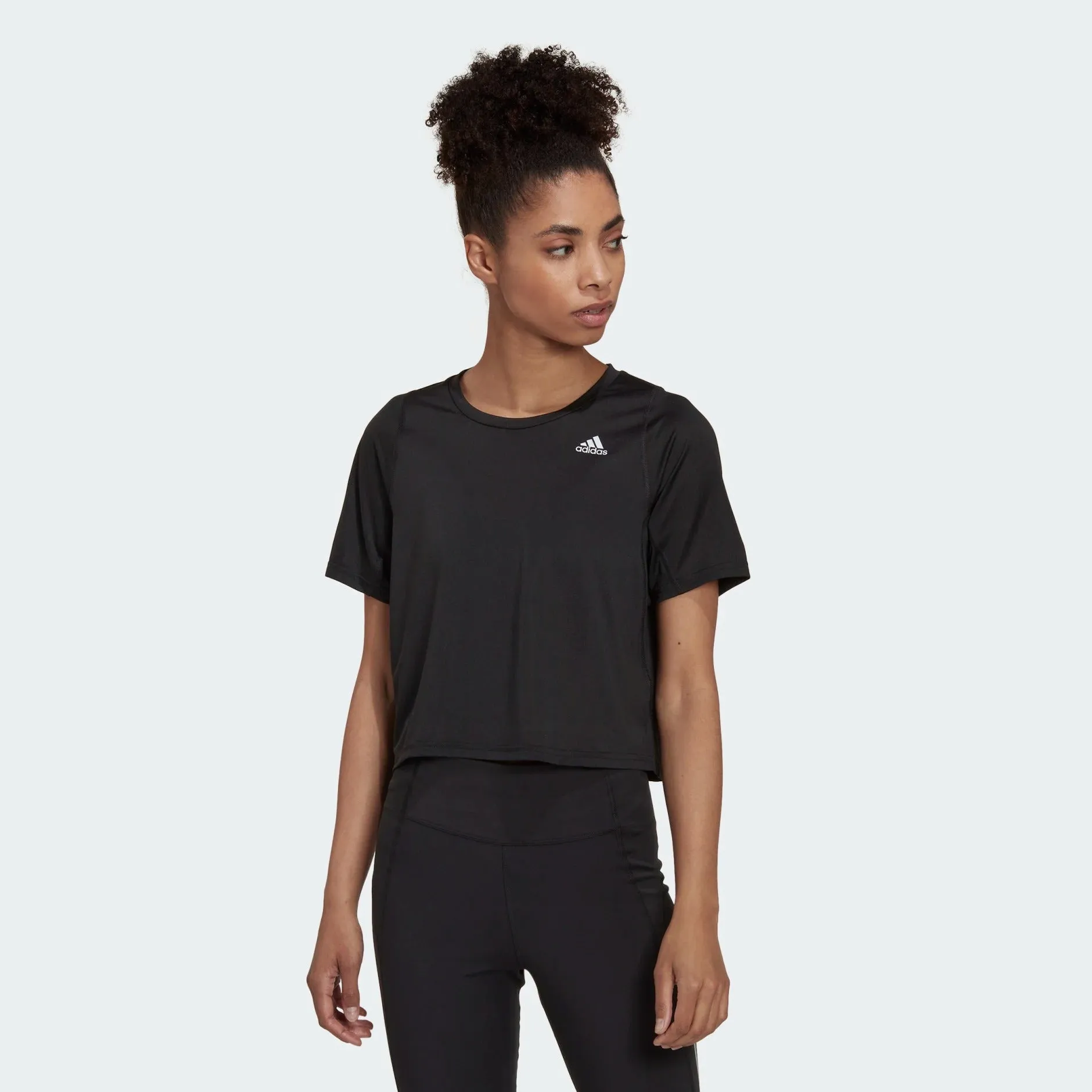 adidas Fast Crop Women's Running Tee
