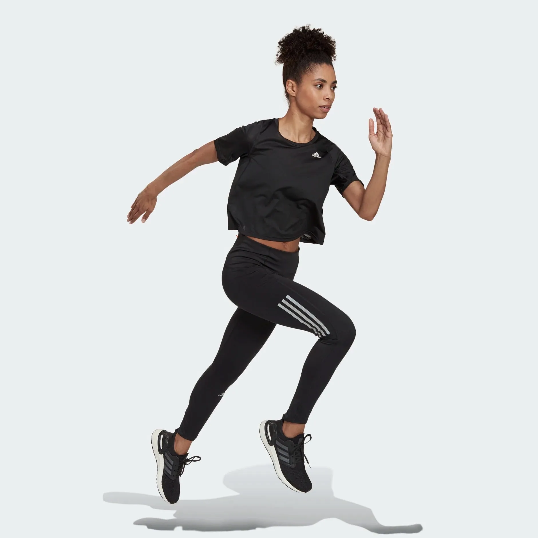 adidas Fast Crop Women's Running Tee