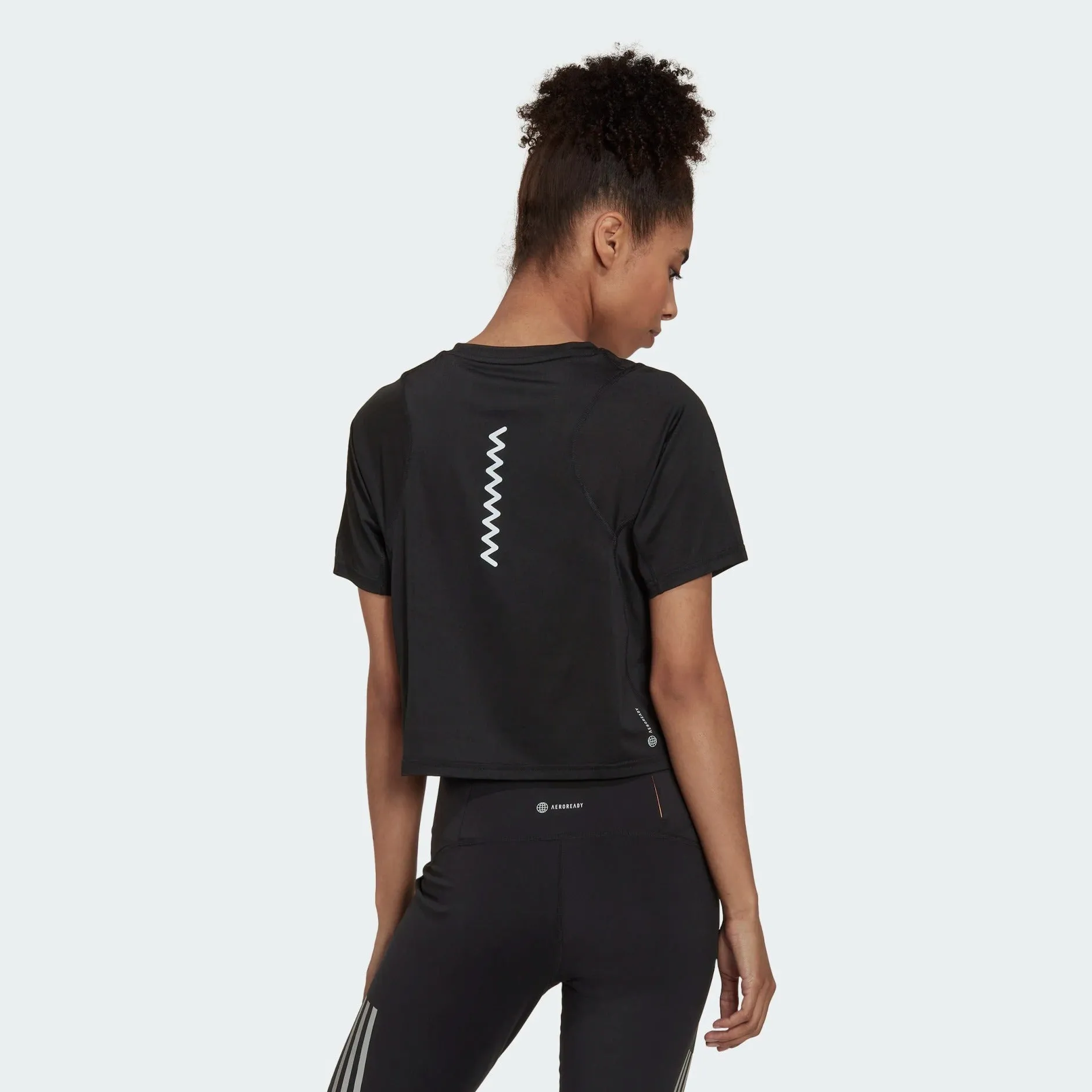 adidas Fast Crop Women's Running Tee