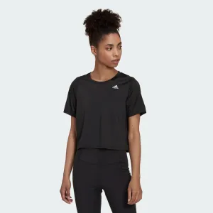 adidas Fast Crop Women's Running Tee