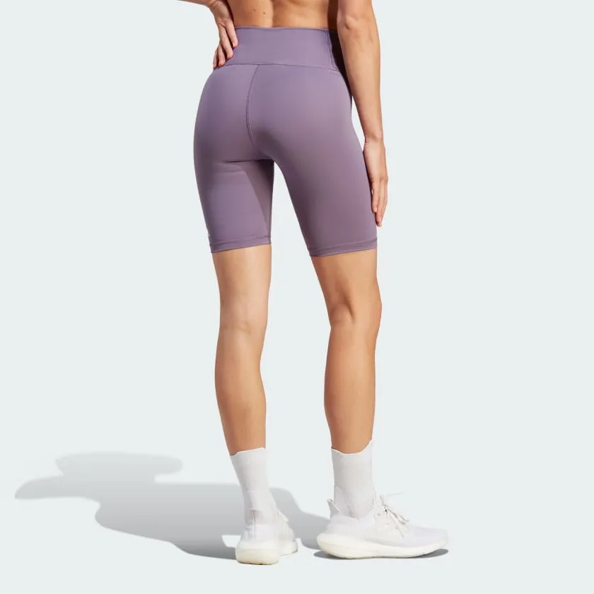 ADIDAS OPTIME BIKE SHORT - WOMENS - SHADOW VIOLET