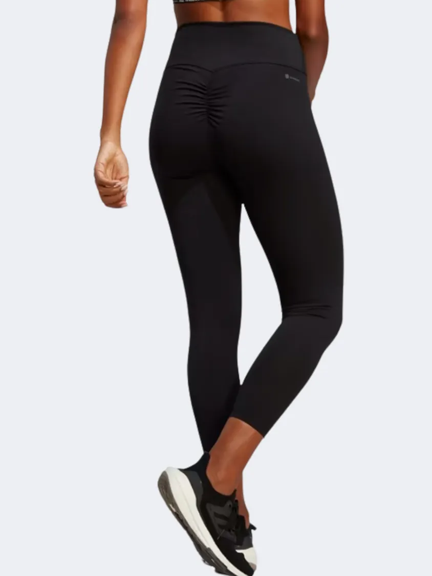 Adidas Push 7/8 Women Training Tight Black