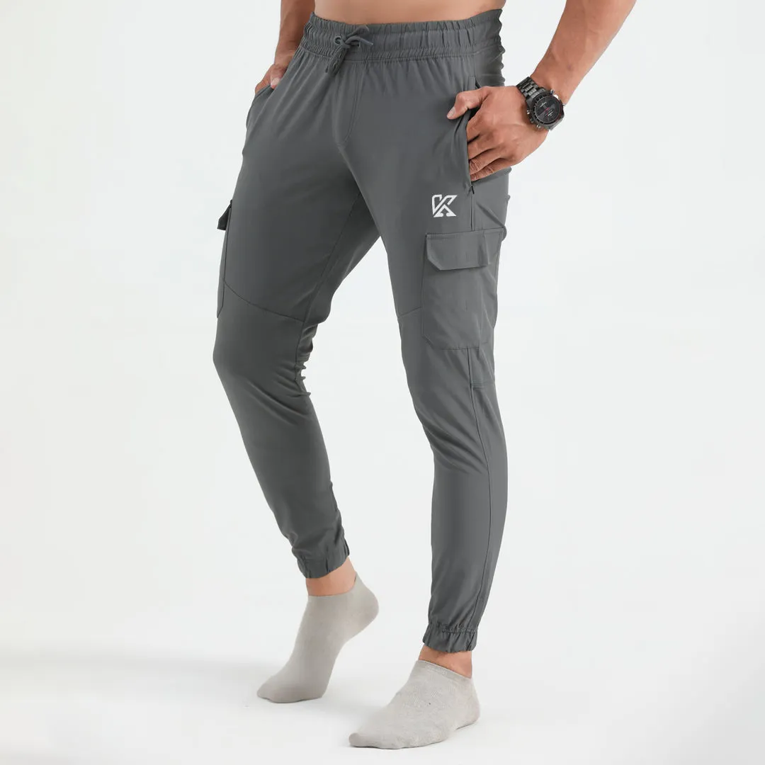 AGILE 2.0 STRETCH MICRO CARGO TROUSER PANTS FOR MEN