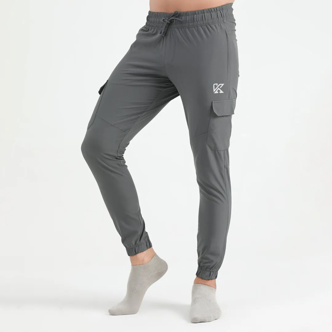 AGILE 2.0 STRETCH MICRO CARGO TROUSER PANTS FOR MEN