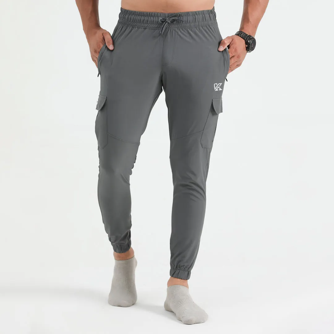 AGILE 2.0 STRETCH MICRO CARGO TROUSER PANTS FOR MEN