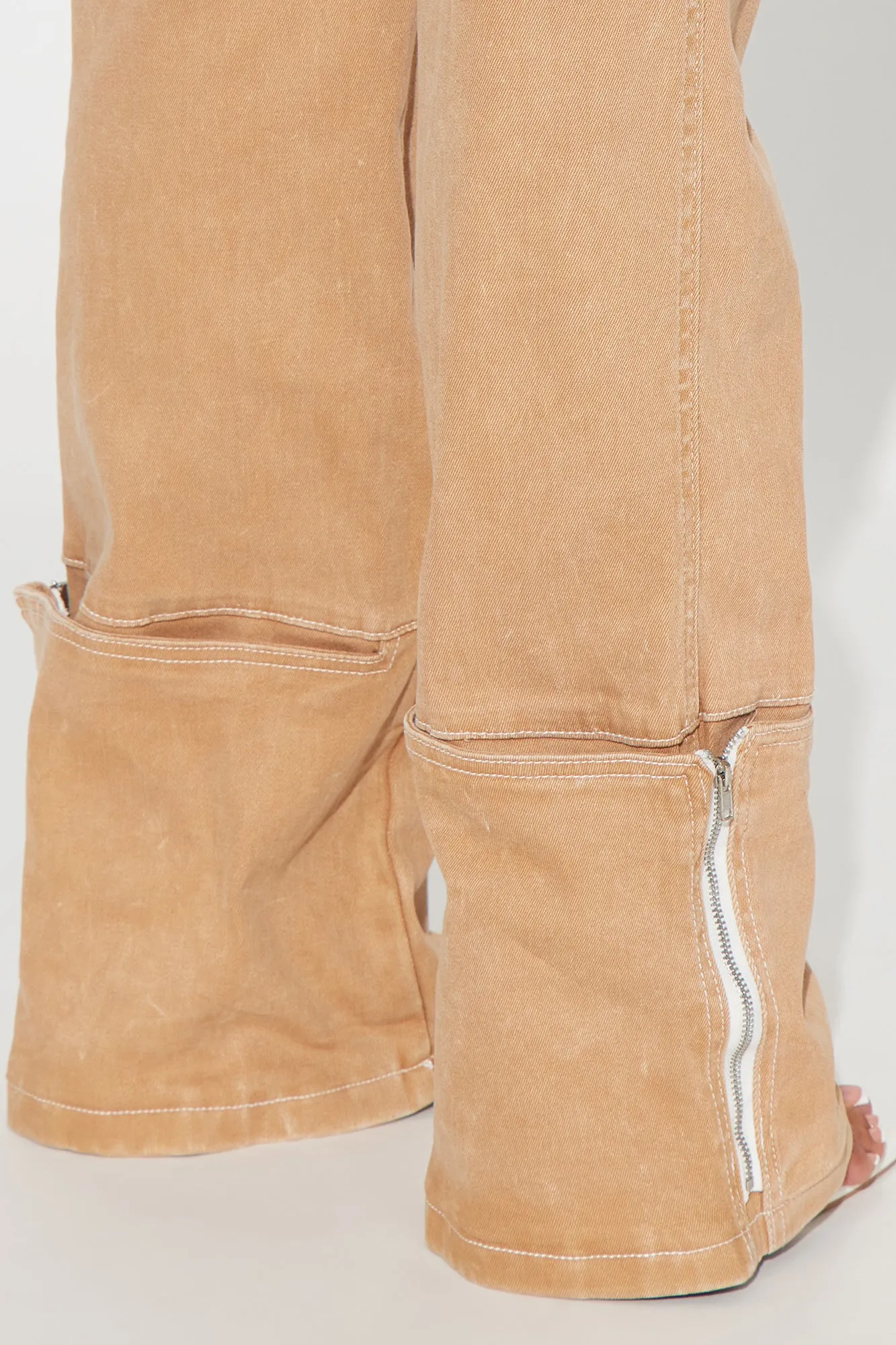 Alternate Universe Stretch Cargo Jeans - Tan