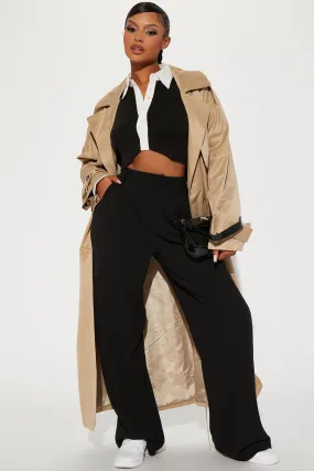 Alyssa Cargo Trouser Pant - Black
