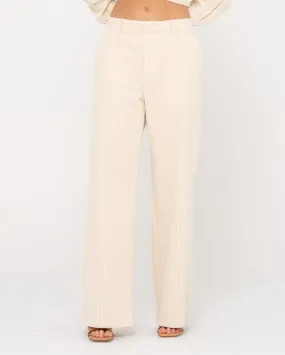 Amanda High Waisted Wide Leg Cord Pant