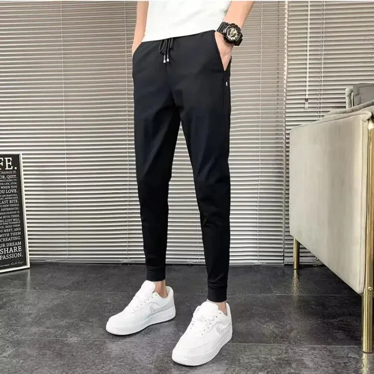 Amozae-Japanese Style Corduroy Wide-leg Trousers For Men Women Draped Loose-fit Slimming Casual Straight-leg Pants Trendy