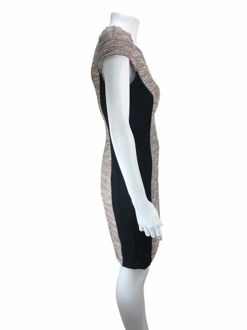 Anthropologie Moulinette Soeurs Women's Glitter Tweed Dress Black/Multi Size 2
