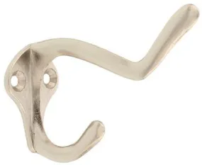 Anvil Mark Coat And Hat Hook' Satin Nickel