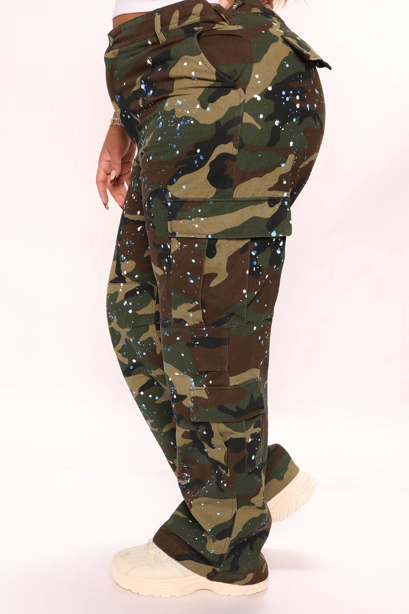 Attention On Me Cargo Pant 30 - Camouflage