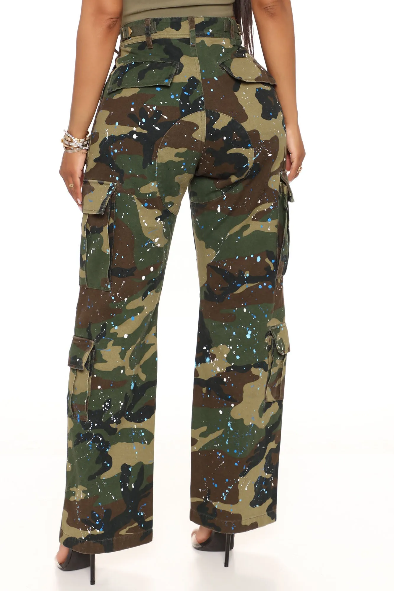 Attention On Me Cargo Pant 30 - Camouflage