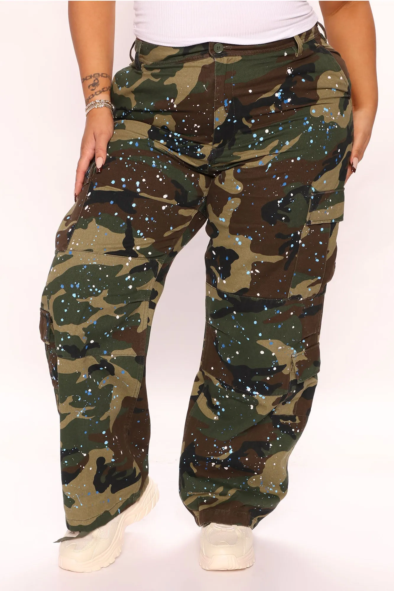 Attention On Me Cargo Pant 30 - Camouflage
