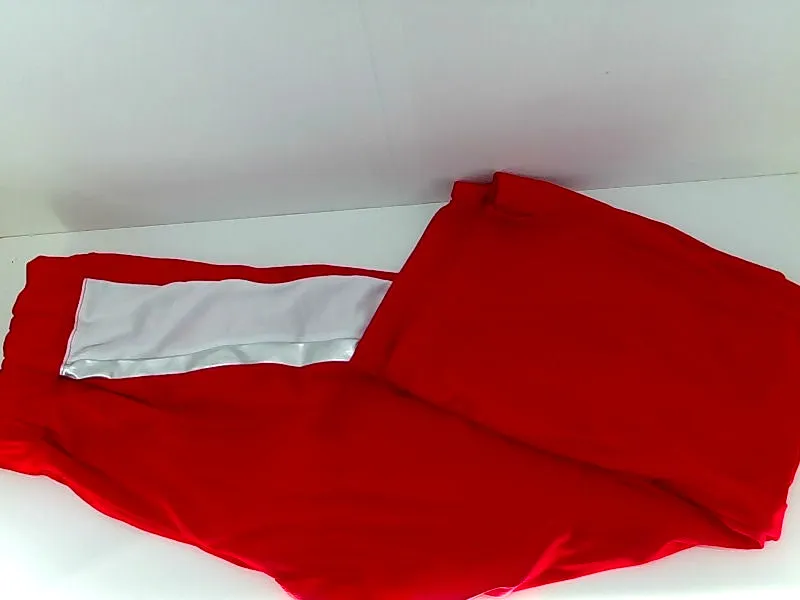 Augusta Sportswear Women Pull on Red White Metallic Silver Pants Size XX-Large