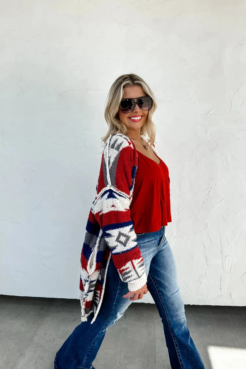AZTEC REVERSIBLE CARDIGAN