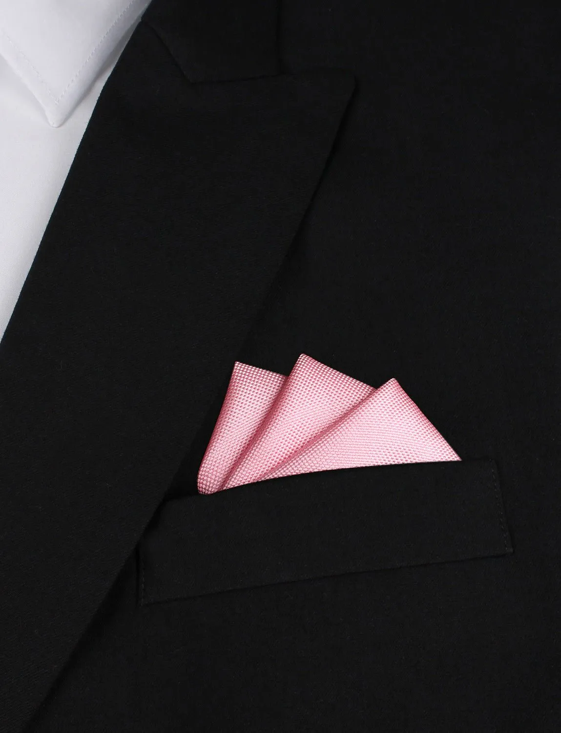 Baby Pink Pocket Square