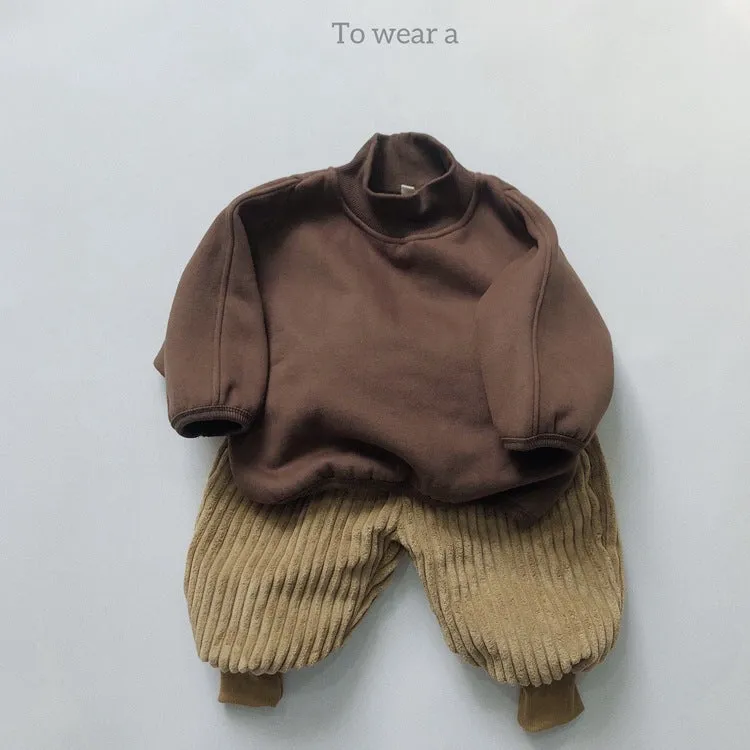 Baby Solid Color Corduroy Fabric Thickened Winter Pants by MyKids-USA™