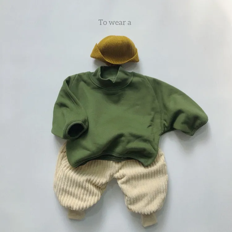 Baby Solid Color Corduroy Fabric Thickened Winter Pants by MyKids-USA™