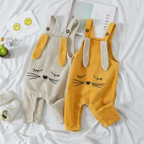 Baby Unisex Corduroy Cartoon Design Funny Pants by MyKids-USA™