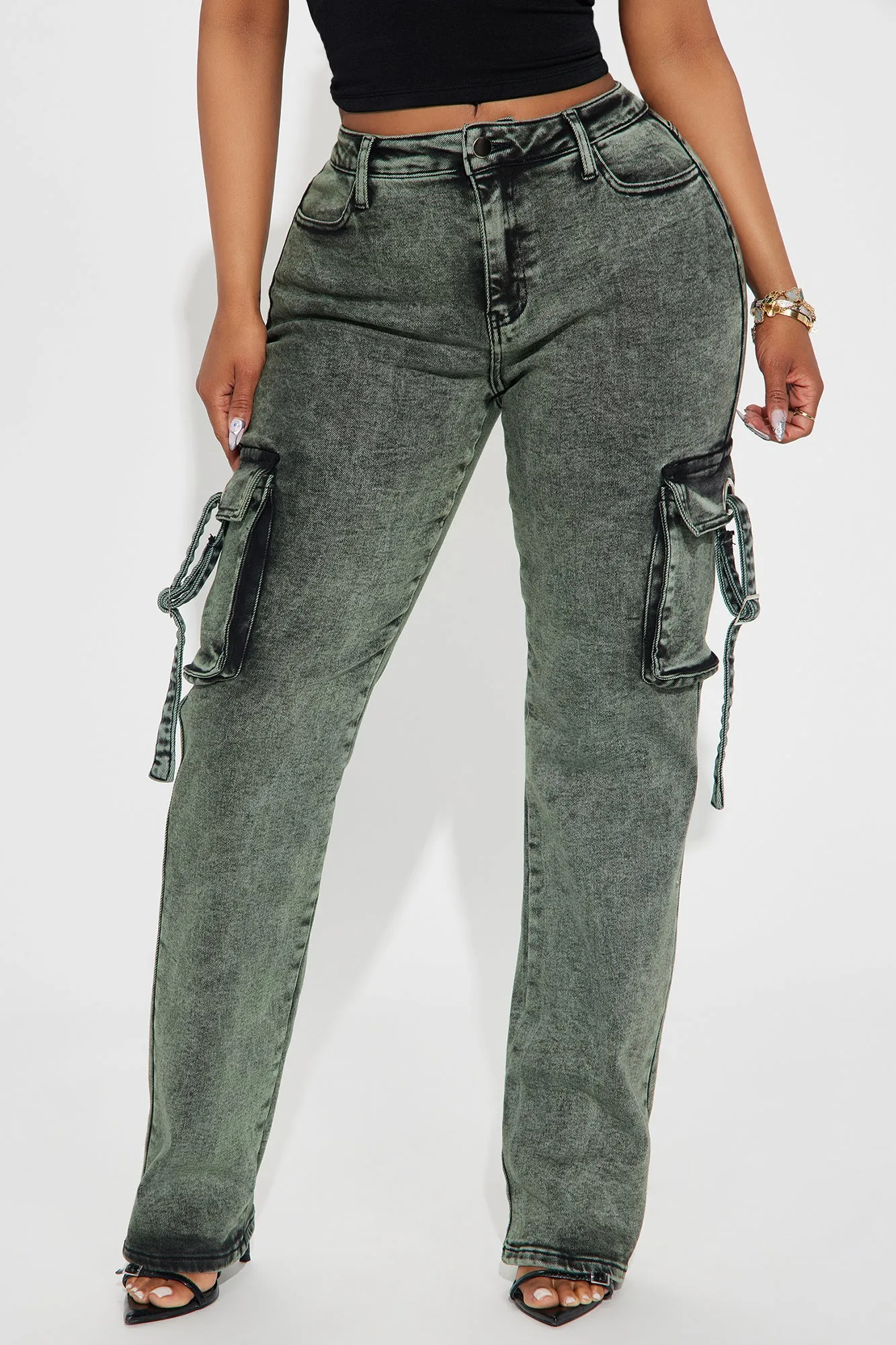 Back To Back Washed Cargo Pant - Olive