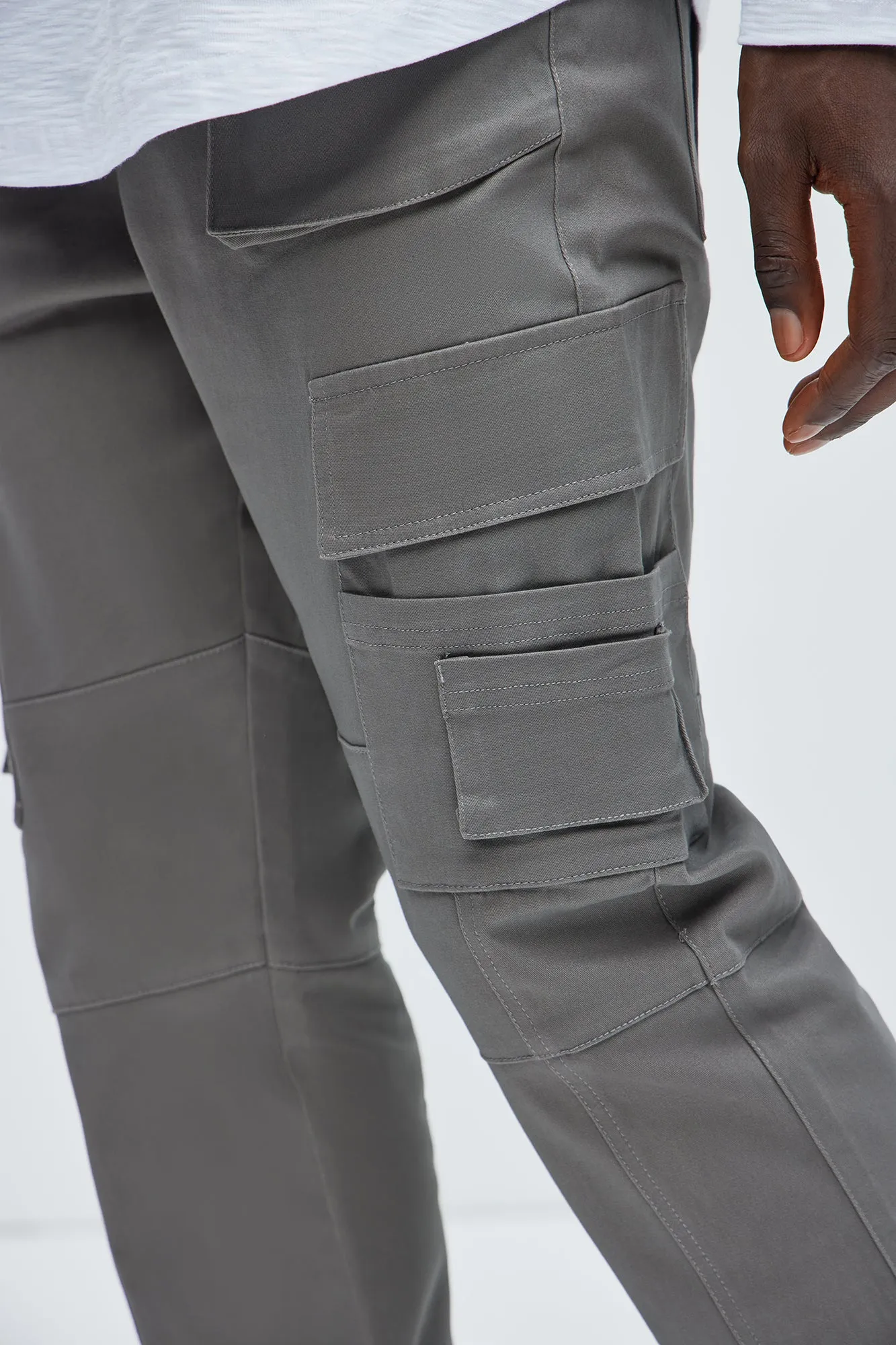 Been Like This Cargo Pants - Grey