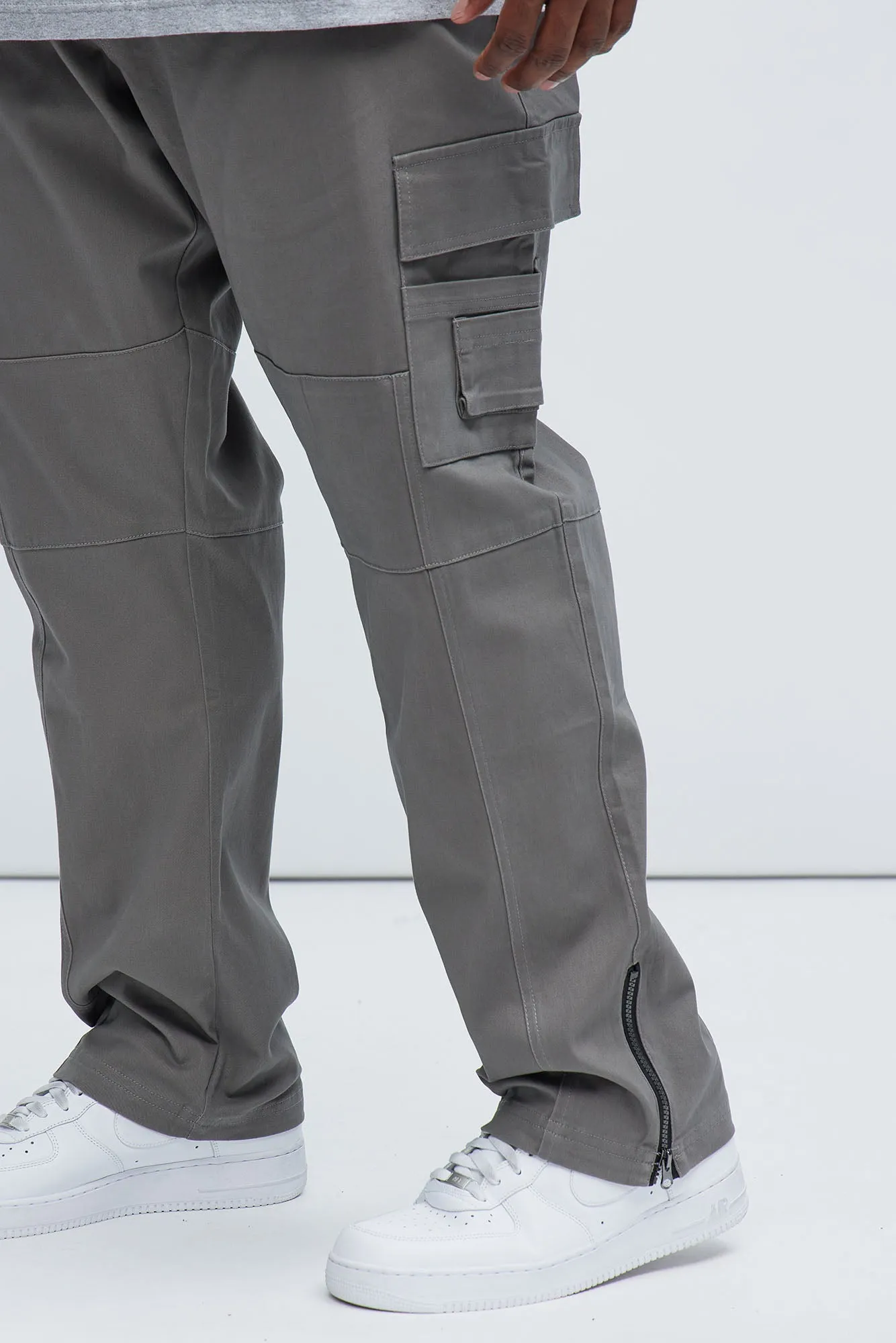 Been Like This Cargo Pants - Grey