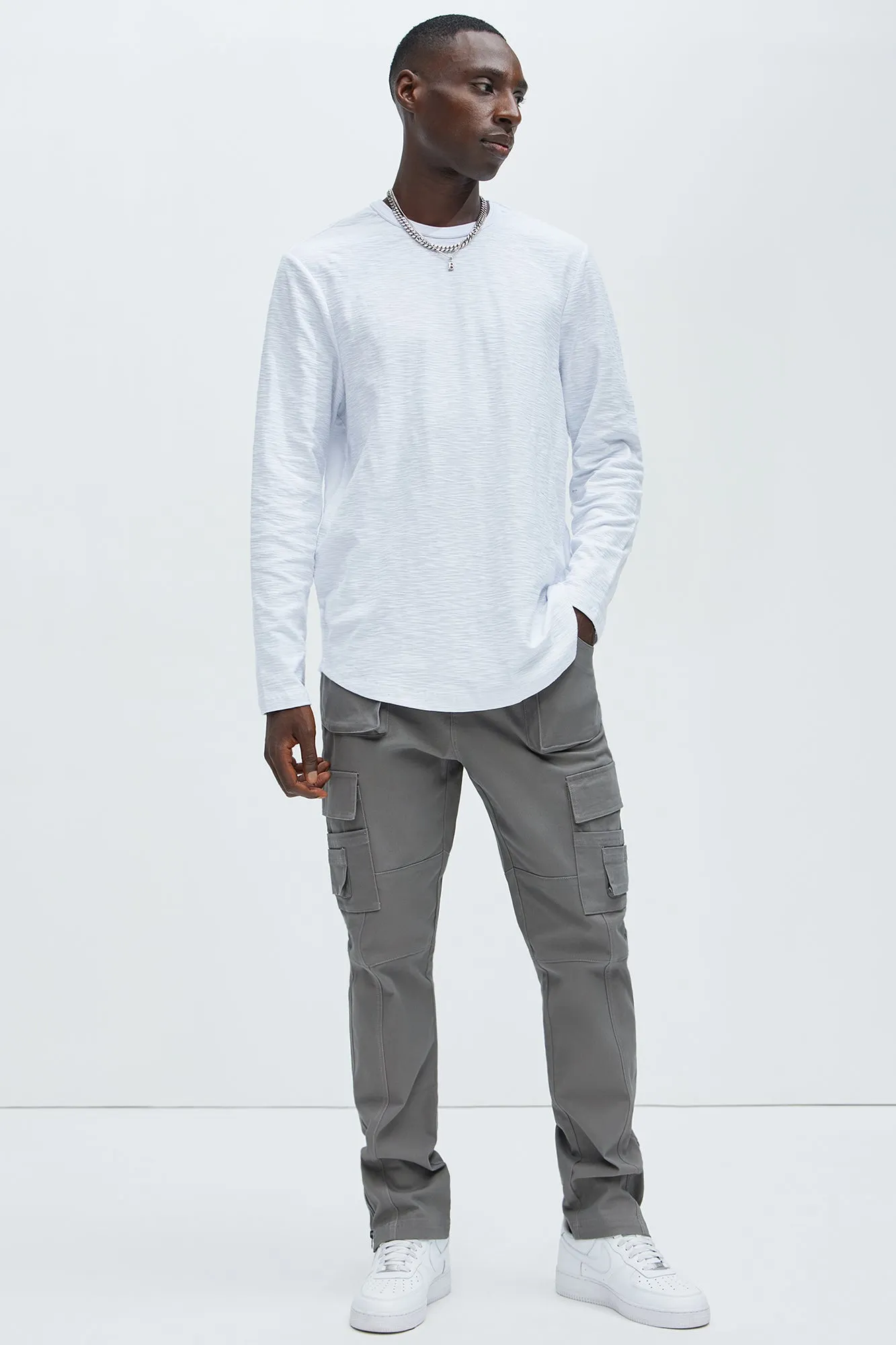 Been Like This Cargo Pants - Grey