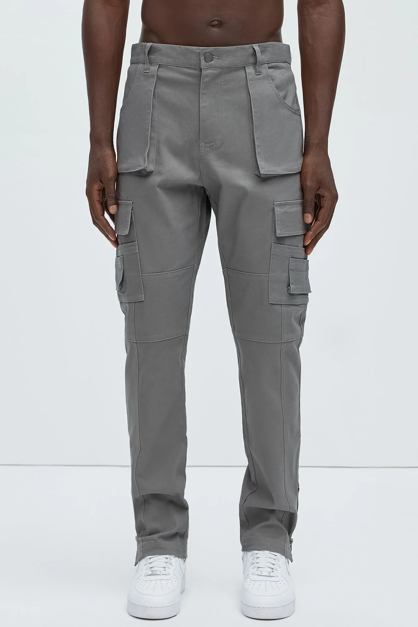 Been Like This Cargo Pants - Grey