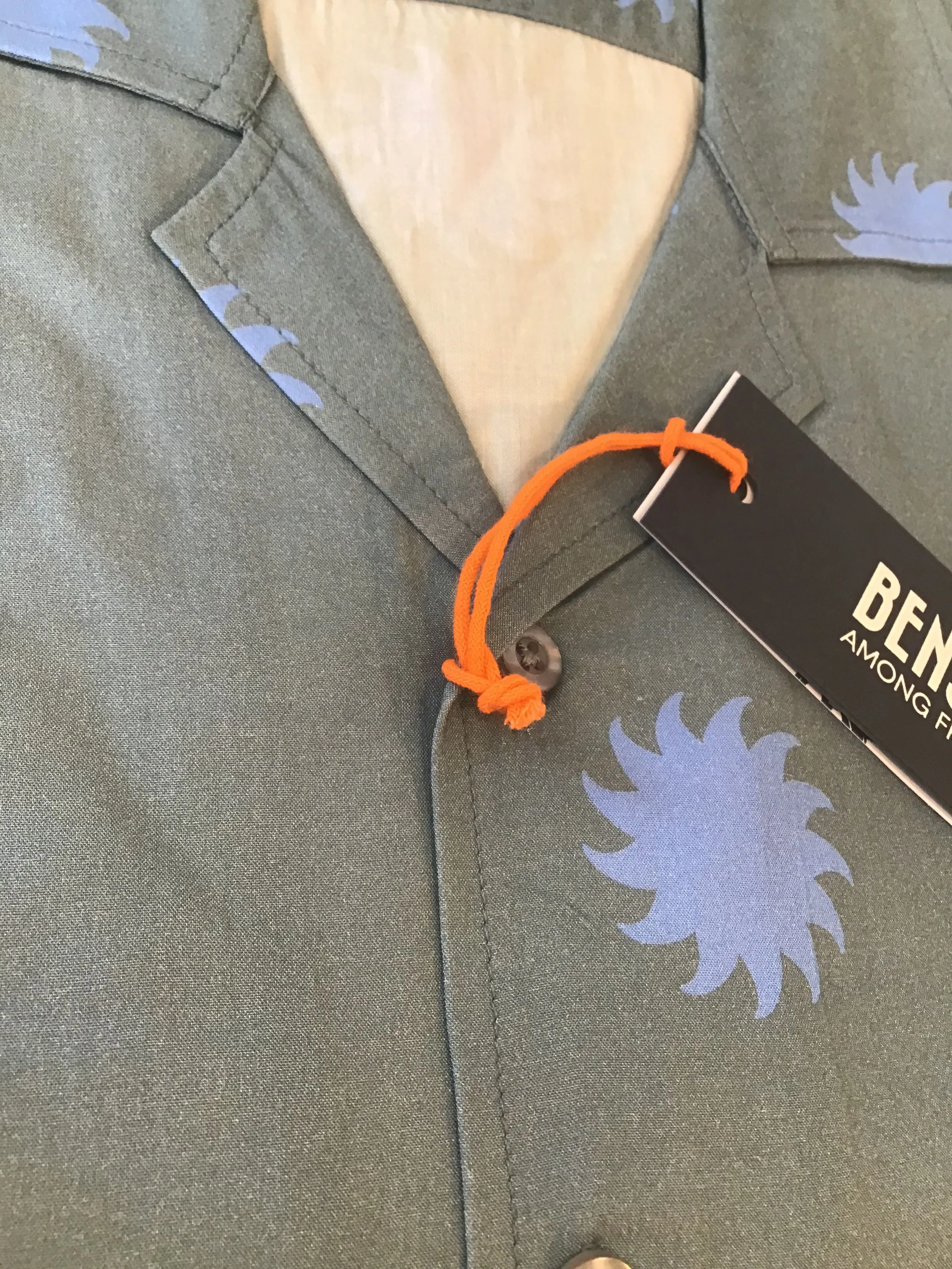 BENSON Camp Shirt Sun Blue