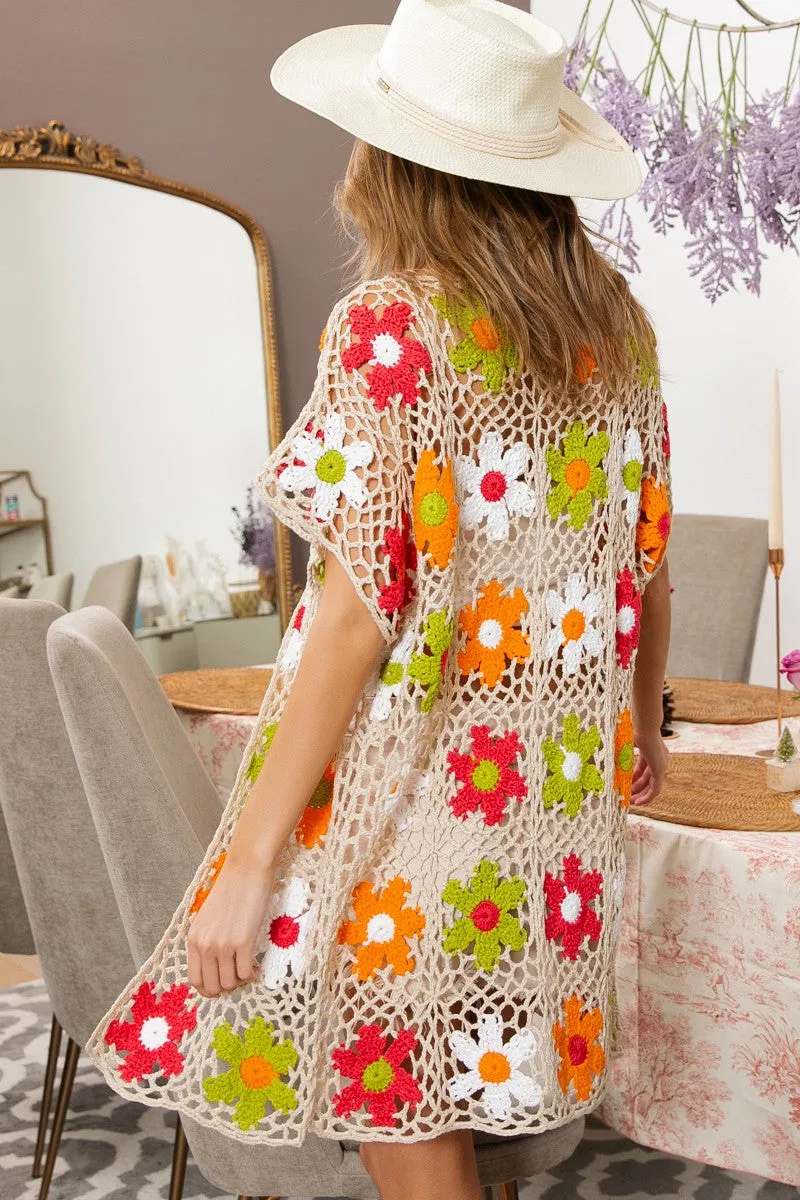 BEV CROCHET CARDIGAN