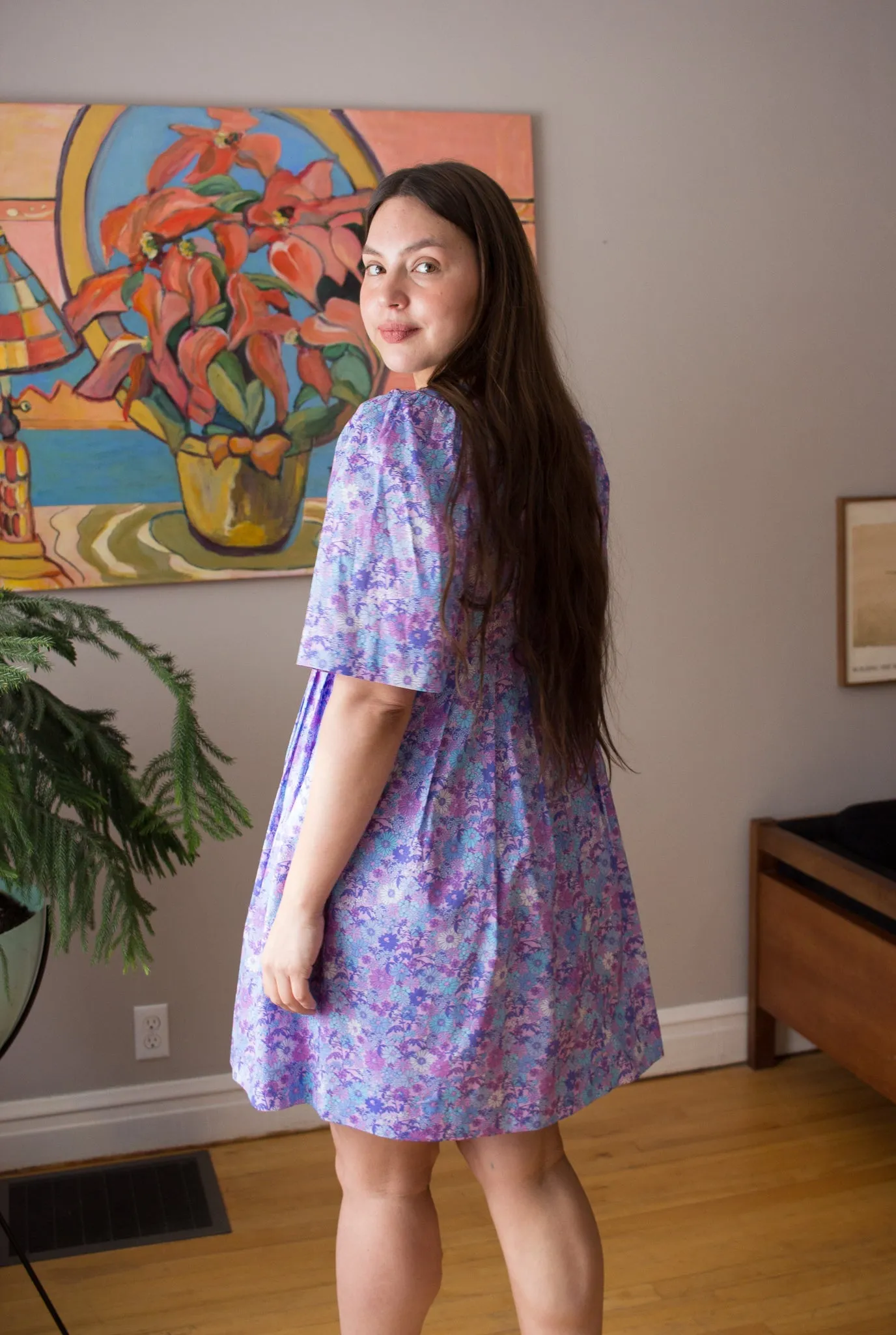 Birds of North America Swamp Angel Dress - Aster (Online Exclusive)
