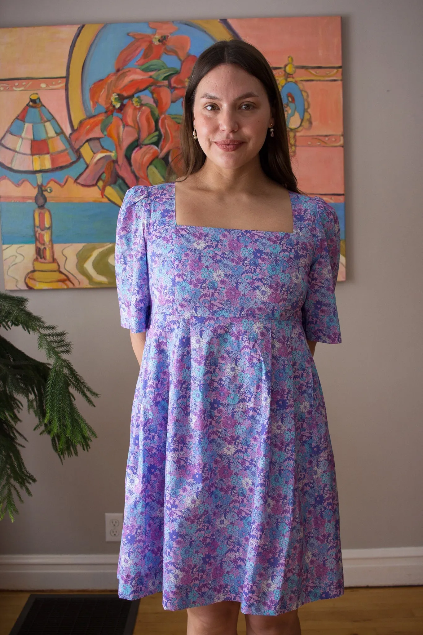 Birds of North America Swamp Angel Dress - Aster (Online Exclusive)