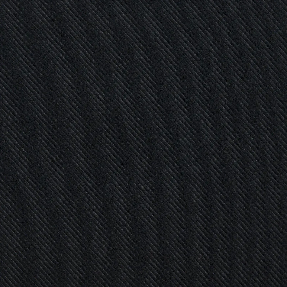 Black Poly / Cotton Ribbed Fabric 2113
