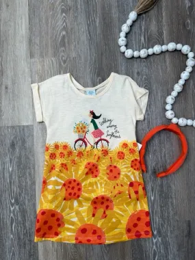BOB Sunflower Printed Knit Dress